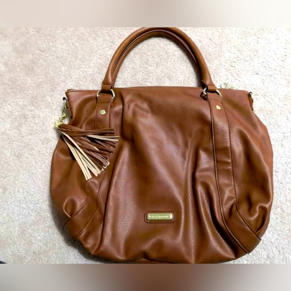 Steve Madden large hobo faux leather bag/purse/tote